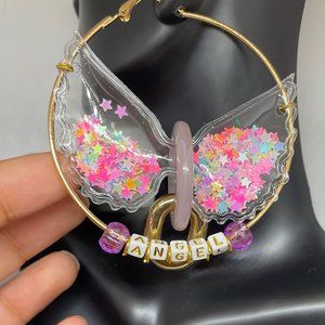 Angel Earrings-Gold